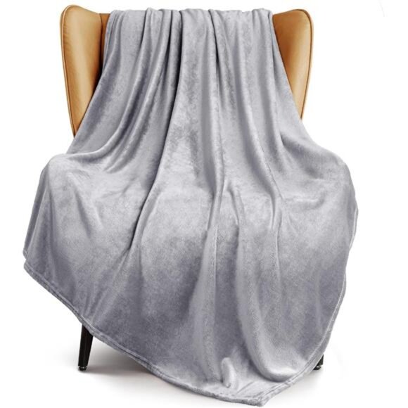 New Exclusivo Mezcla Extra Large Fleece Throw Blanket for Couch, Sofa, 300GSM - Picture 4 of 6